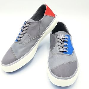 SPERRY BKUE GRAY SNEAKER MEN SHOES SZ 8.5